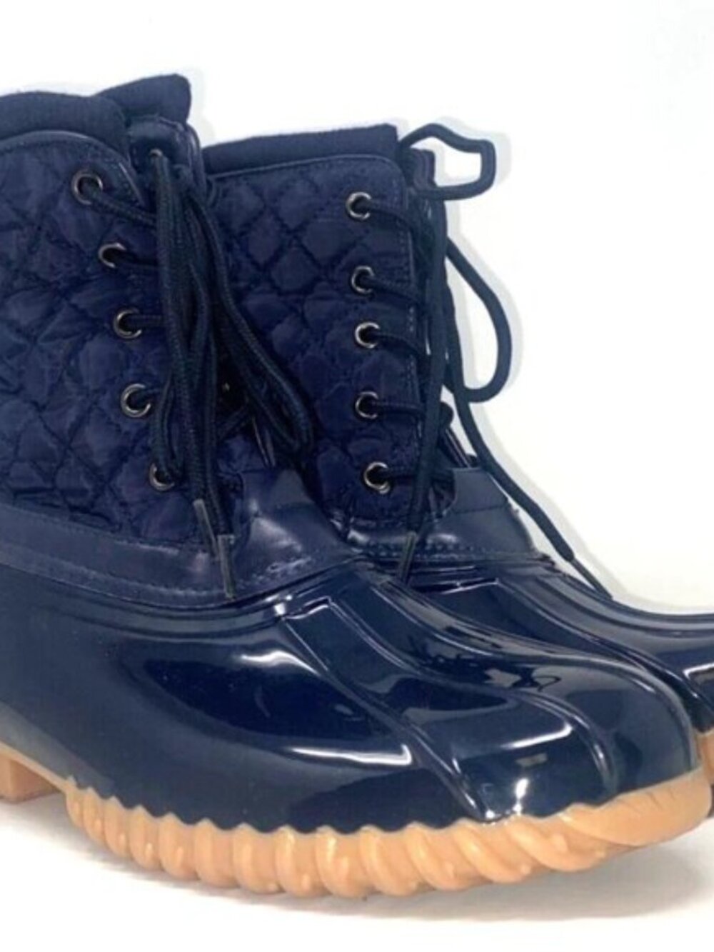 Sporto Destiny Women's Duck Winter Waterproof Boot Navy Size 6 - Picture 4 of 8